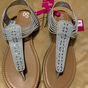 So Gladiator Style Flip Flops Women’s 11